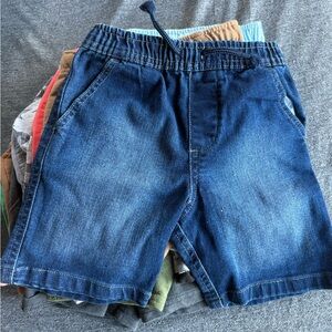 Kids Blue Denim Shorts